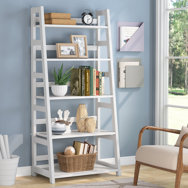 Ladder bookcase wayfair discount